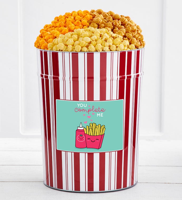 Tins With Pop® 4 Gallon You Complete Me French Fries