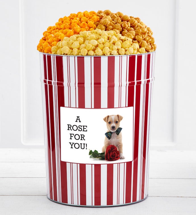 Tins With Pop® 4 Gallon A Rose For You