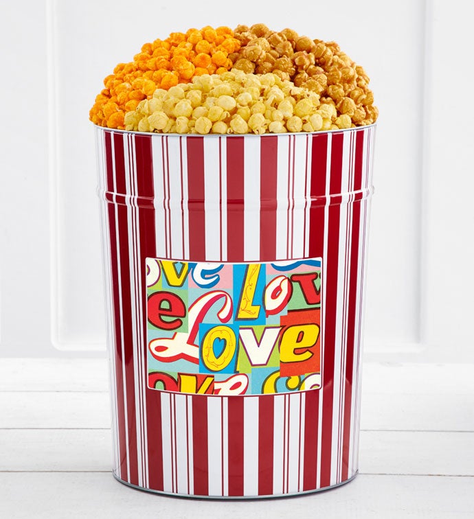 Tins With Pop® 4 Gallon Retro Love
