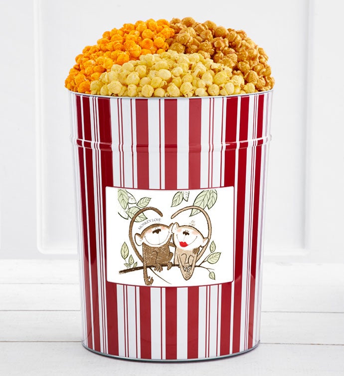 Tins With Pop® 4 Gallon Monkey Love