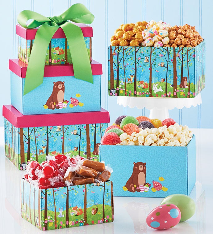 3 Gift Box Enchanted Forest Tower