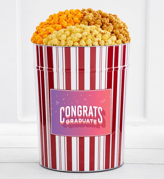 Tins With Pop® 4 Gallon Congratulations Graduate