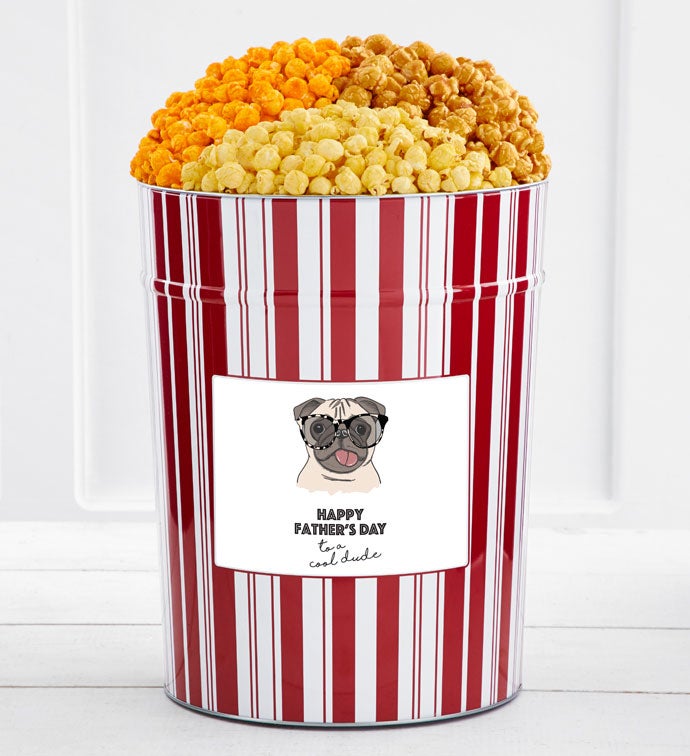 Tins With Pop® 4 Gallon Cool Dude Dad's Day Dog