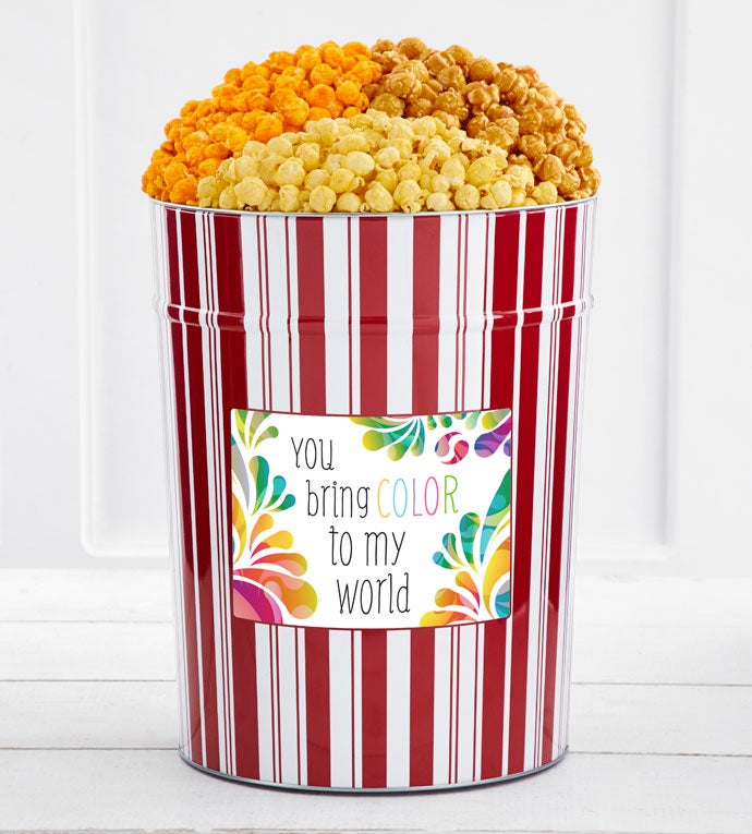 Tins With Pop® 4 Gallon You Bring Color To My World