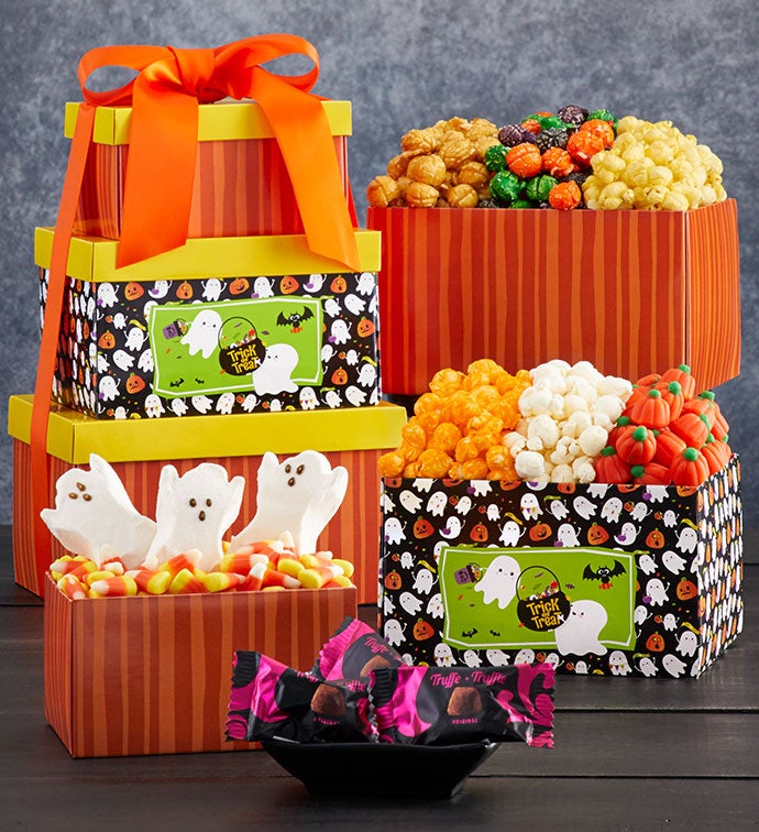 Boo To You 3 Box Gift Tower