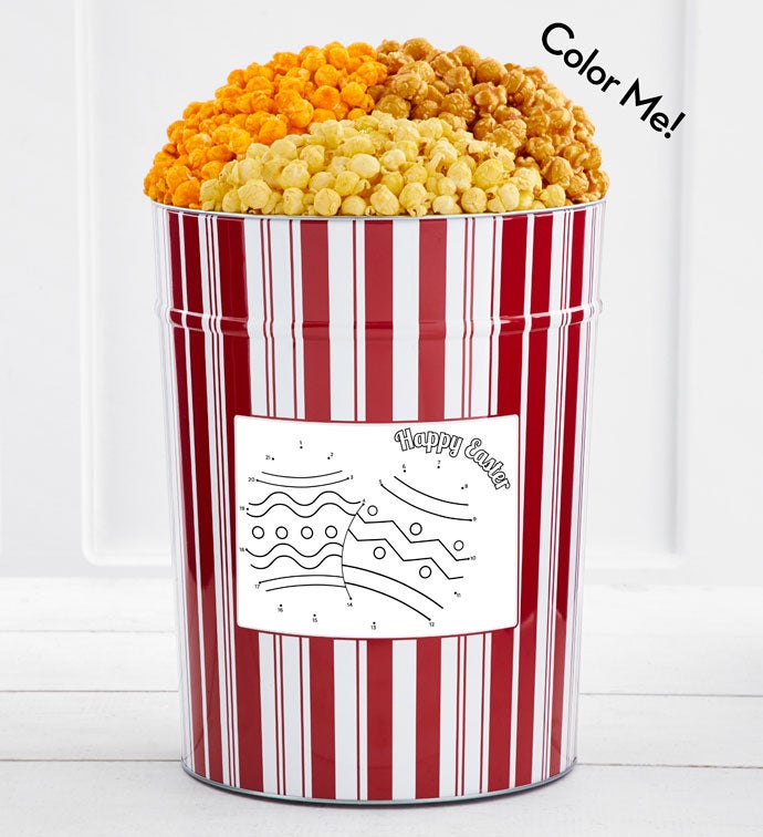 Tins With Pop® 4 Gallon Happy Easter Connect The Dot Eggs