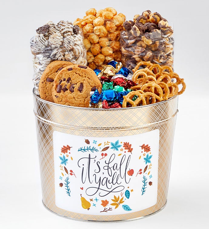 Gold Tin It's Fall Y'All Sampler