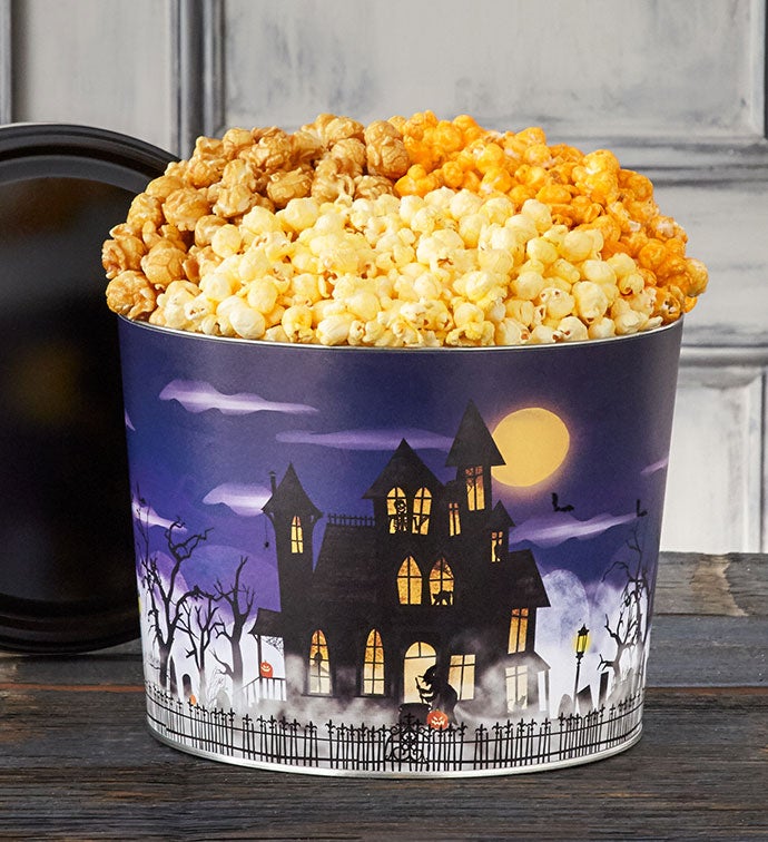 Fright Night 2 Gallon Popcorn Tin