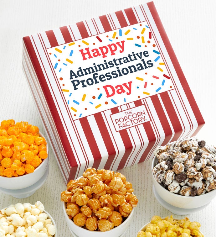 Packed With Pop Happy Administrative Professionals Day Confetti The Popcorn Factory