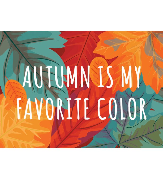 Cards With Pop® Autumn Is My Favorite Color