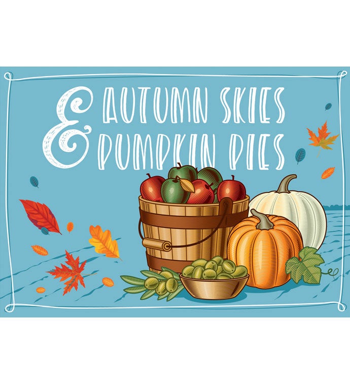 Packed With Pop® Autumn Skies And Pumpkin Pies