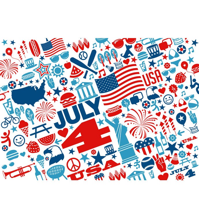 Packed With Pop® Independence Day Collage