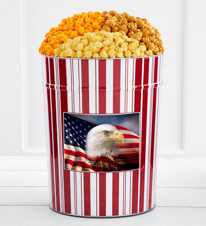 Tins With Pop® 4 Gallon Patriotic Eagle