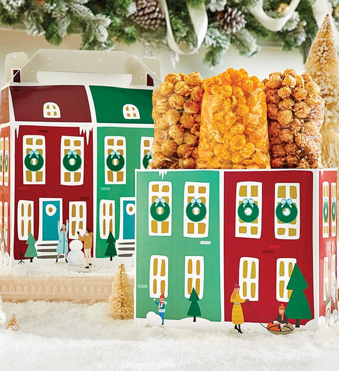 Tinsel Town House Gift Box