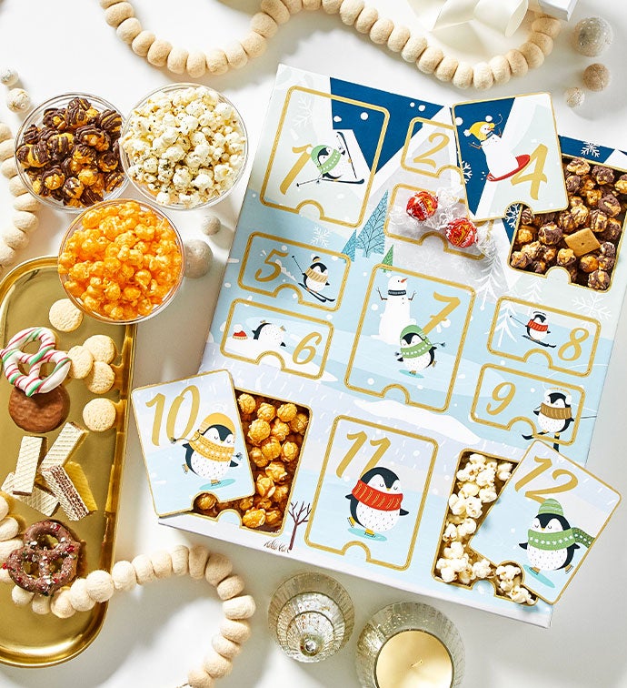 Holiday Popcorn Advent Calendar