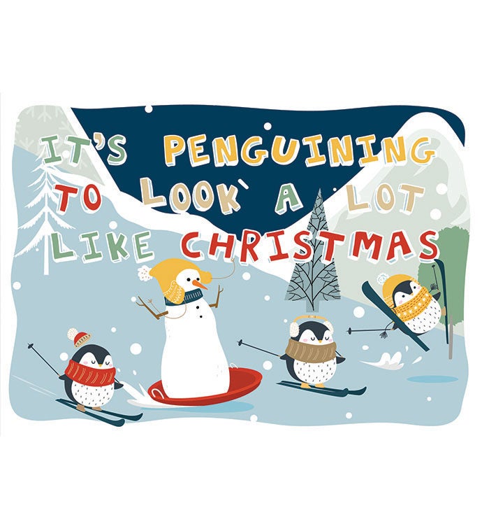 Cards With Pop® Looks A Lot Like Christmas Penguins