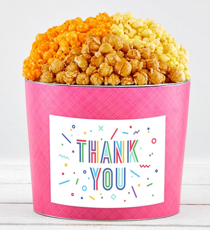 Tins With Pop® Thank You Shapes