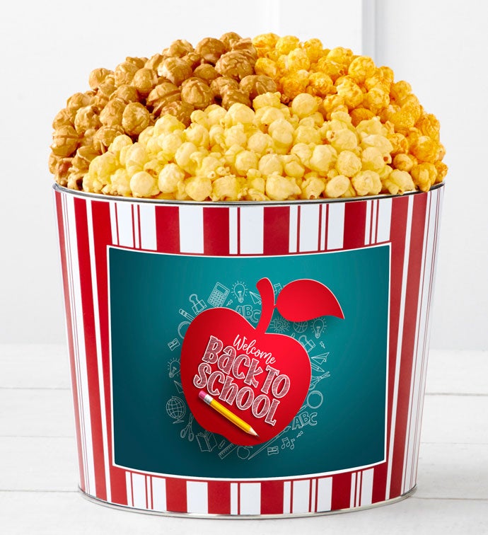 Tins With Pop® Welcome Back To School Red Apple