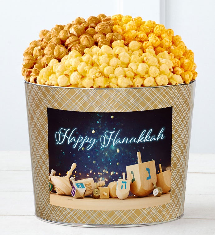 Tins With Pop® Happy Hanukkah Wooden Dradle