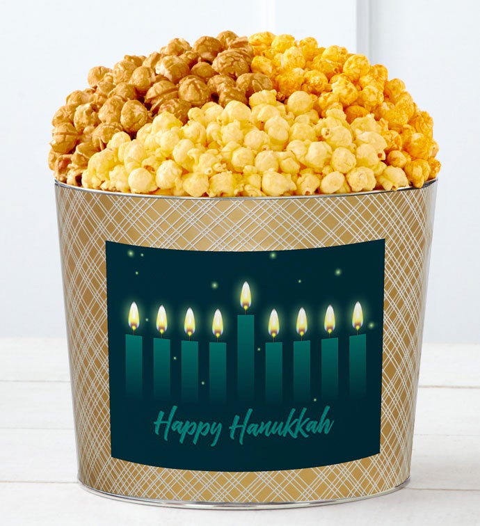 Tins With Pop® Happy Hanukkah Candle Lights