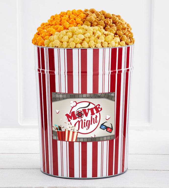 Tins With Pop® 4 Gallon Movie Night