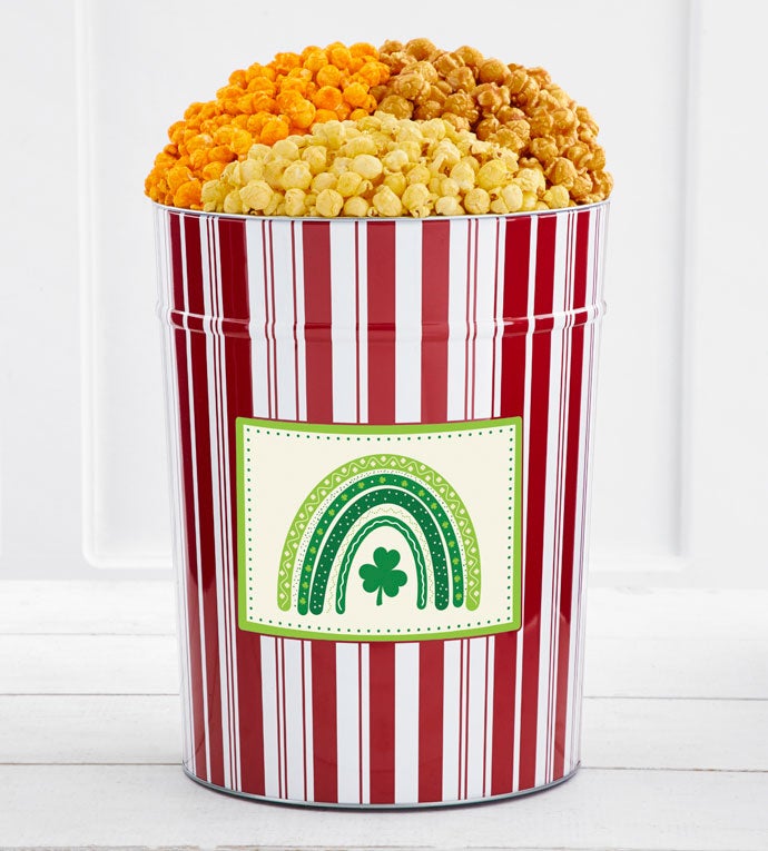 Tins With Pop® 4 Gallon Lucky Clover Rainbow