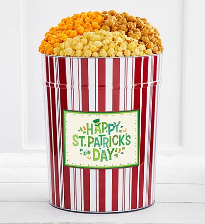 4pcs St Patricks Day Party Potluck Popcorn Candy Box St - Temu