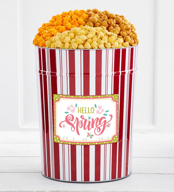 Tins With Pop® 4 Gallon Hello Spring