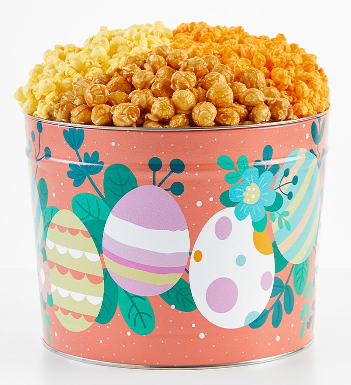 Hippity Hoppity 2 Gallon 3 Flavor Popcorn Tin