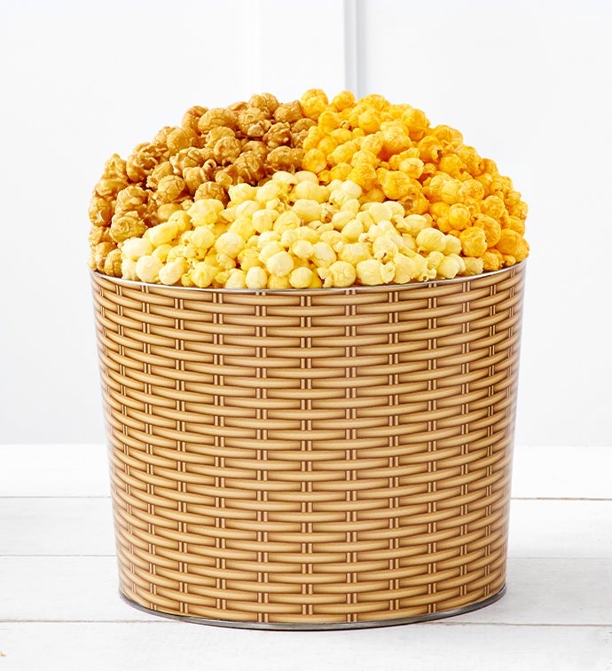 Sunshine Vibes 2 Gallon Popcorn Tin