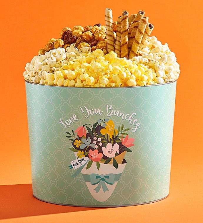 Love You Bunches Mom 2 Gallon Premium Snack Tin