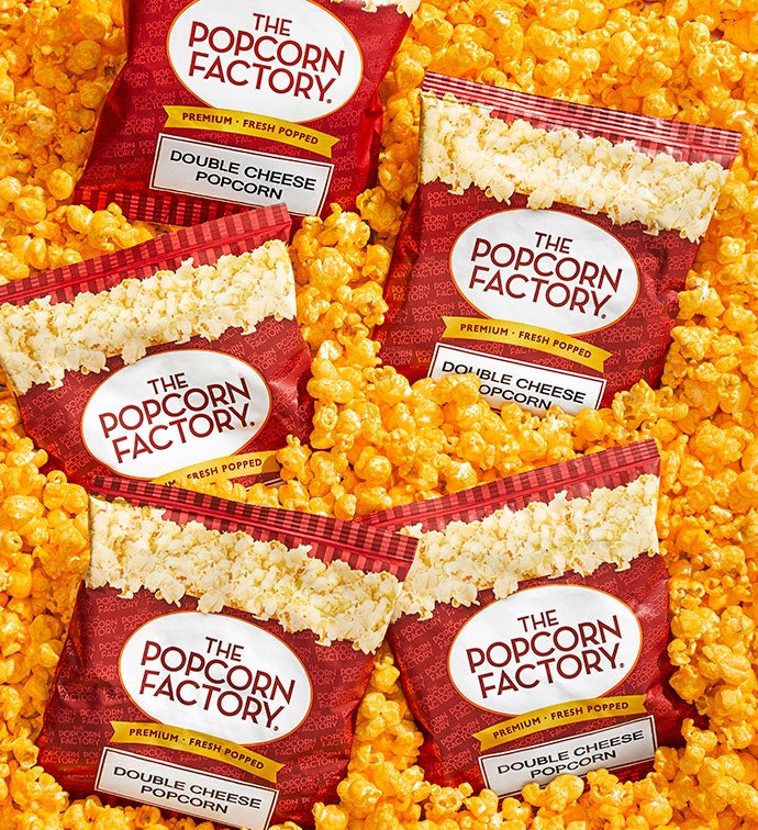 Blaze bouwen Reserve 100 Count Double Cheese 6x7 Red Foil Bags | The Popcorn Factory