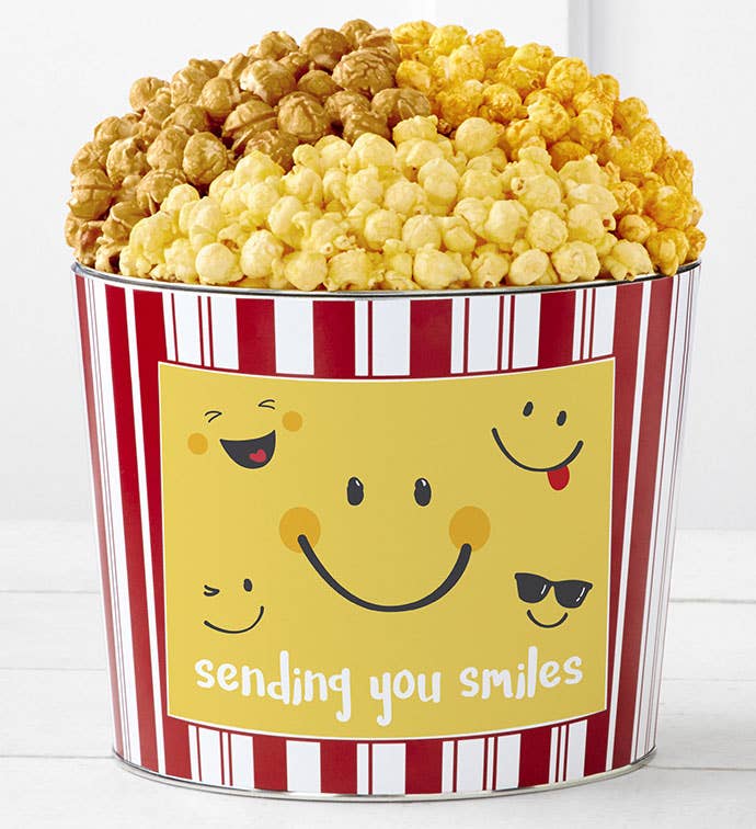 . Gallon Flavor Popcorn Tin