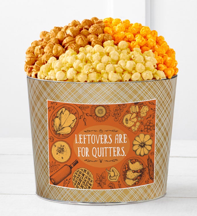 Tins With Pop® Leftovers are for Quitters