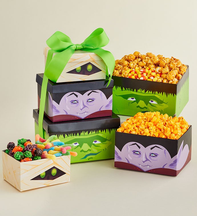 3 Box Monster Mischief Gift Tower