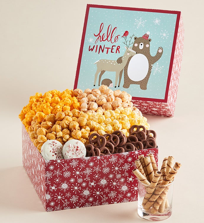 Woodland Wonderland Gift Box The Popcorn Factory