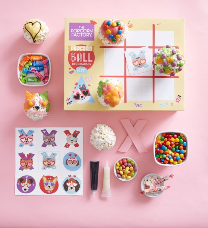 Valentine’s Day Popcorn Ball Decoration Kit The Popcorn Factory