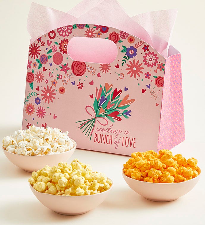 Love Blooms Gift Tote The Popcorn Factory