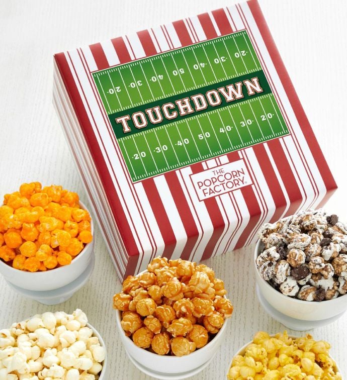 Packed With Pop® Touchdown Football The Popcorn Factory