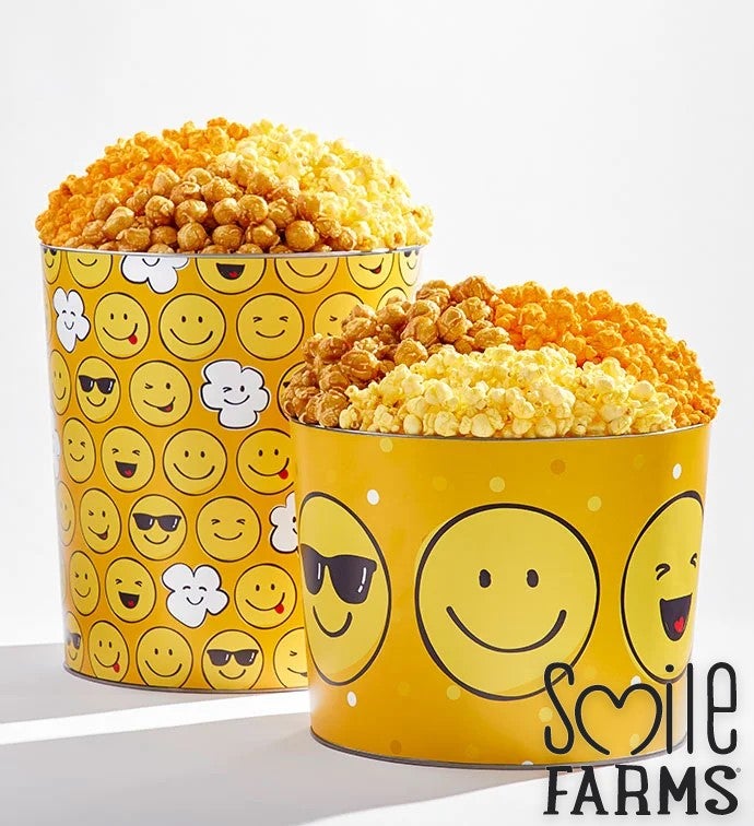Make You Smile Popcorn Tins