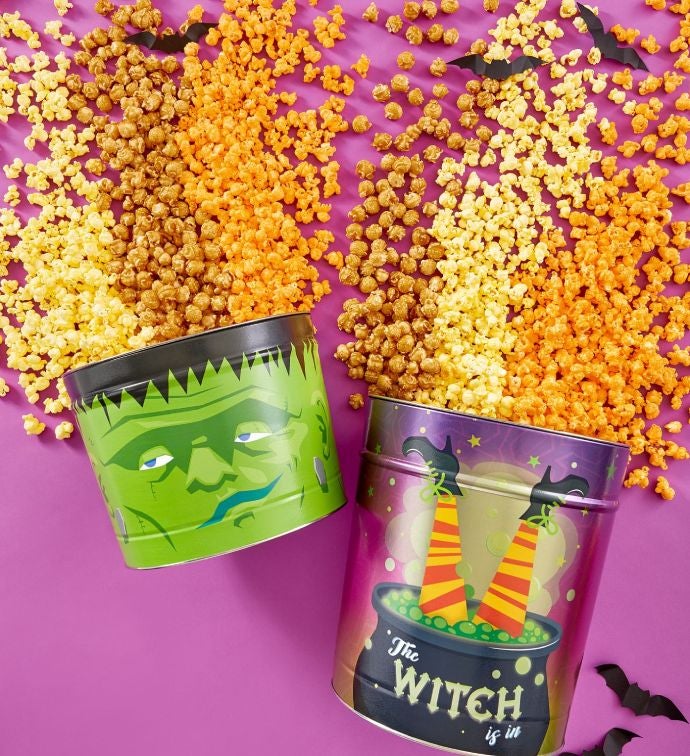 Monster Mischief 3 1/2 Gallon 3 Flavor Popcorn Tin