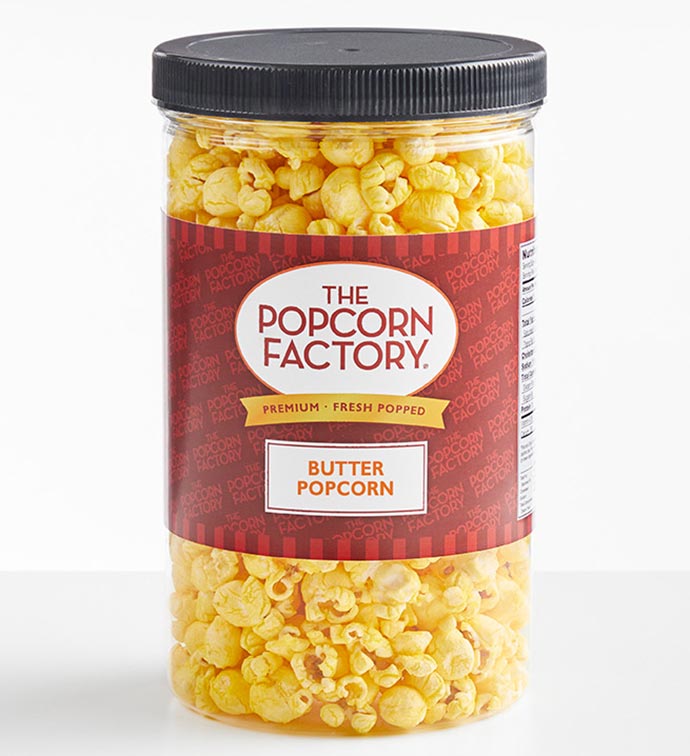 Butter Popcorn Canister