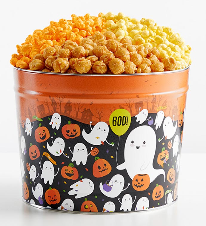 Boo to You 2 Gallon 3 Flavor Popcorn Tin