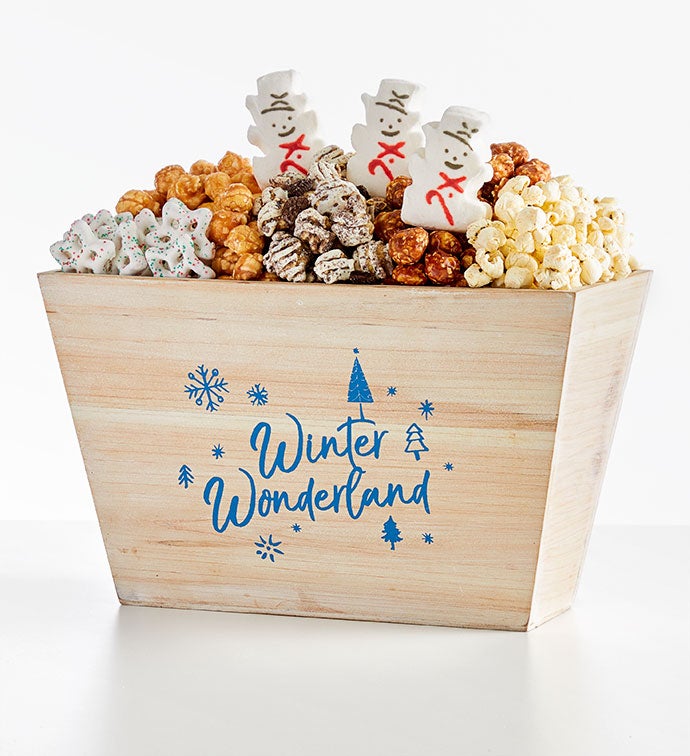 Let It Snow Gift Basket