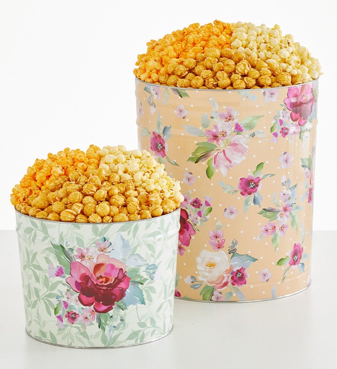 Mother’s Day Bouquet 2 Gallon 3 Flavor Popcorn Tin