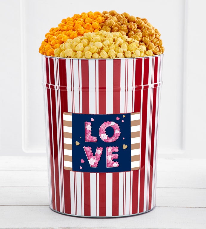 Tins With Pop® 4 Gallon Stripe Love