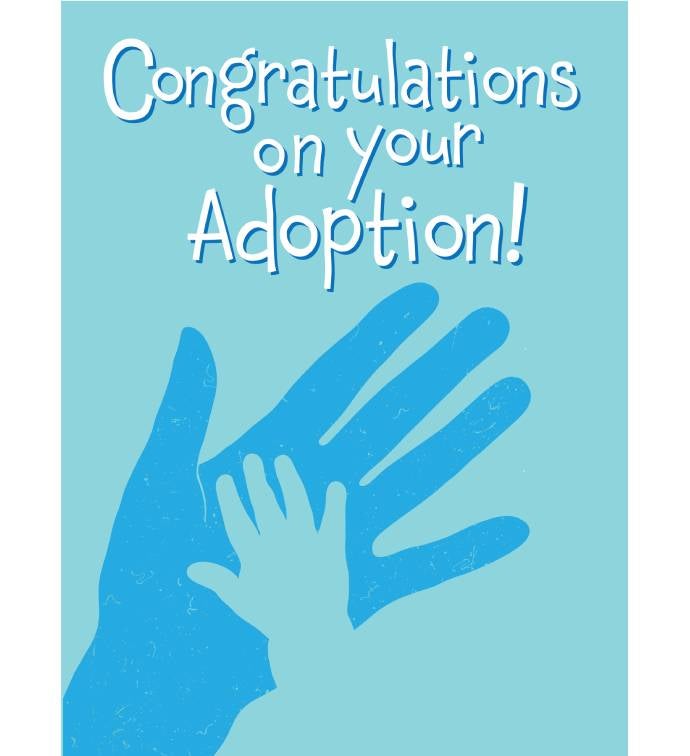 Congratulations on Your Adoption Greeting Card | The Popcorn Factory