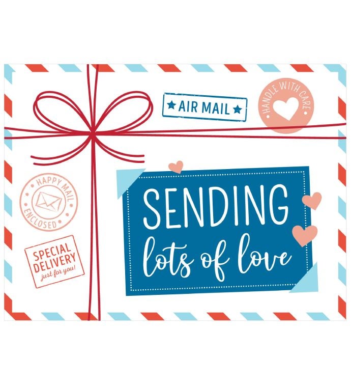 Sending Love Greeting Card