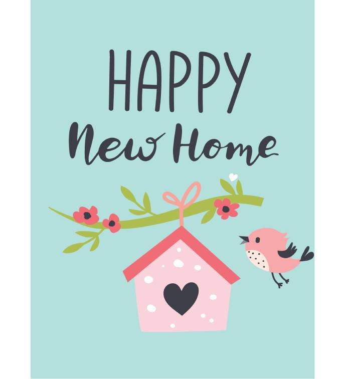 Happy New Home House Warming Greeting Card