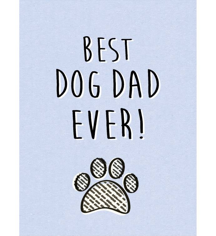 Best Dog Dad Ever Greeting Card